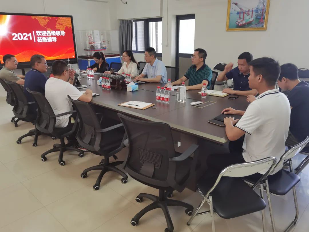 熱烈歡迎市科技局副局長梁達明攜各級領(lǐng)導來我司進行企業(yè)調(diào)研