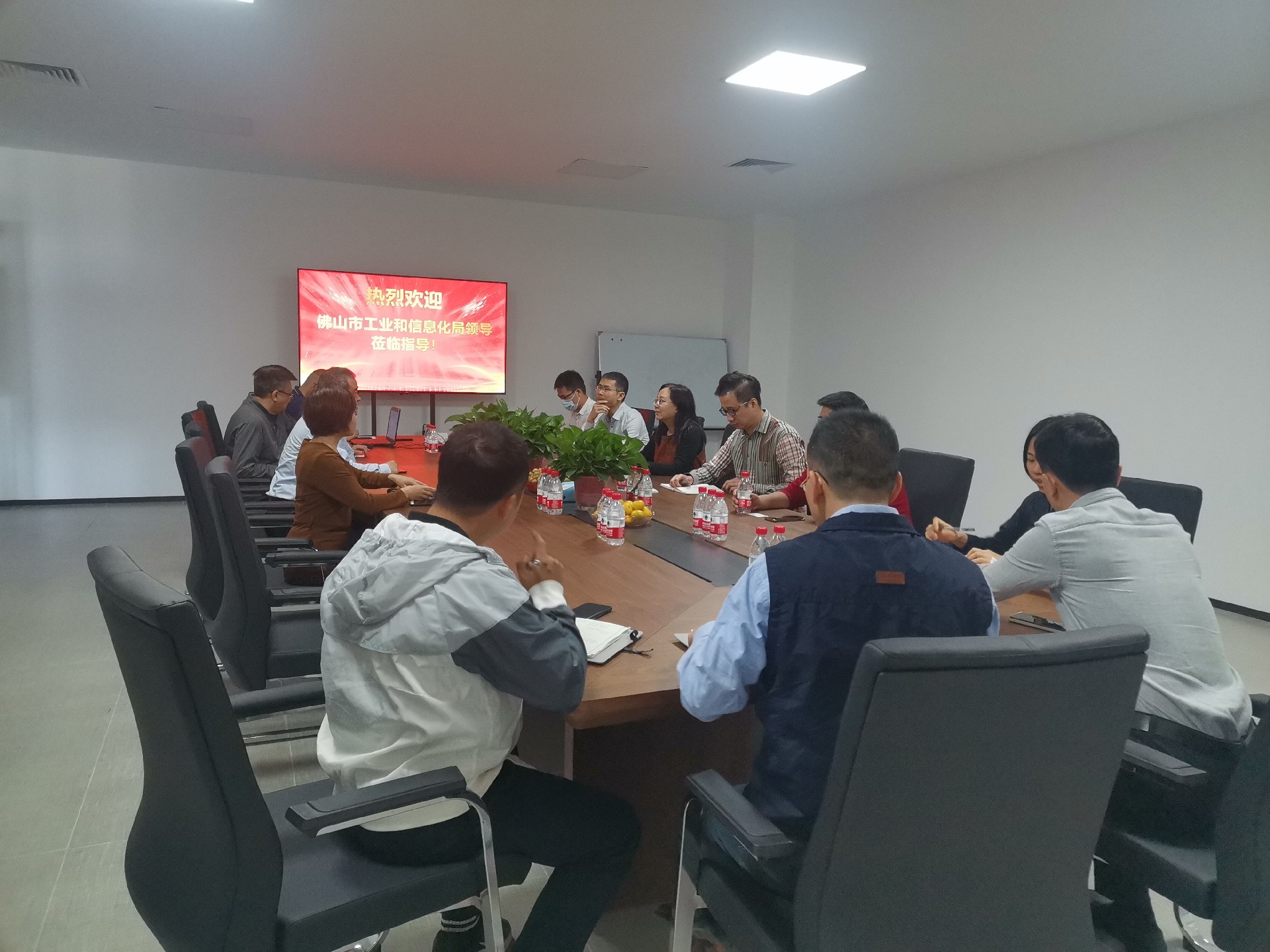 佛山市工業(yè)和信息化局?jǐn)y區(qū)、鎮(zhèn)各級(jí)領(lǐng)導(dǎo)對(duì)我司展開(kāi)調(diào)研，助力企業(yè)未來(lái)發(fā)展